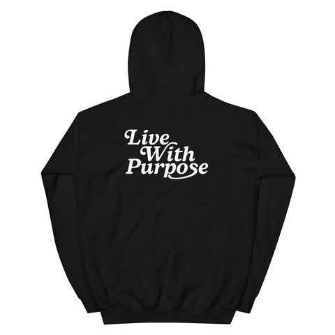 Live With Purpose Unisex Hoodie - The Verses Collective