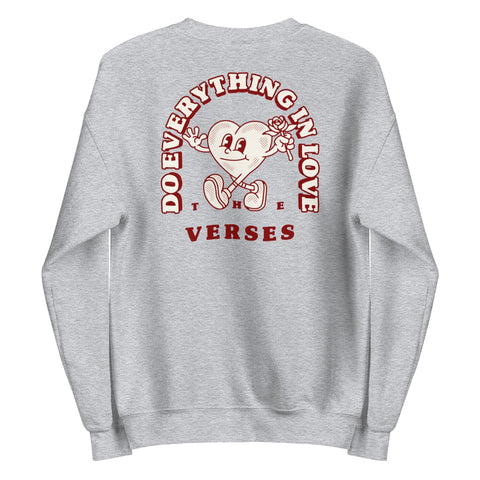 Do Everything in Love Icon Crewneck - The Verses Collective